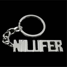 Nilüfer - 448 - - Metemıx - İsimli Anahtarlık Çok Renkli