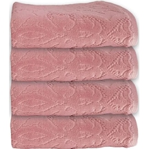 Özdilek Curve Havlu 4'lü 50x90 Cm Pembe Çok Renkli