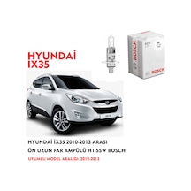 HYUNDAİ İX35 2010-2013 ARASI  ÖN UZUN FAR AMPÜLÜ H1 55W BOSCH