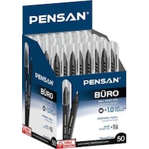 Genel Markalar Tükenmez Kalem Büro 1.0 Mm Siyah 50 Li 2270