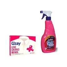 Uzay Leke Çıkarıcı Sprey 500 ML + Leke Çıkartıcı Mendil 12'li