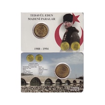 1988 Yılı Nadir Meksika Baskı Tedavül 50 Lira Özel Renkli Kapamasında Çil Unc