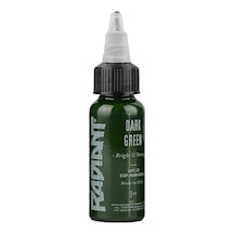 Dark Green Radiant Dövme Boyası 30ml Koyu Yeşil Profesyonel Tattoo Ink