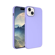 Apple Uyumlu iPhone 15 Plus Kılıf Lansman İçi Kadife Soft Yumuşak Dokulu Liquid Silikon Kapak Lsr