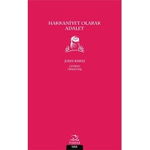 Hakkaniyet Olarak Adalet - John Rawls - Pinhan Yayıncılık