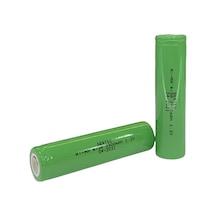 1.2v 3800 Mah - 4/3a - Ni-mh Şarjlı Pil - Başsız / Flat Head