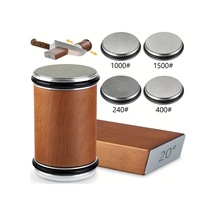 Xuweiwei Siyah Elmas 400 1000 Manyetik Elmas Bıçak Bileyici 15 20 Derece Açı Rulosu Demir Malzeme Şarj Edilmemiş Ahşap İşleme Taşlama Sistemi