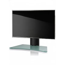 Ultımate Ms-b Masa Üzeri Askılı Tv Sehpası 32"-75" Uyumlu Cam Kumlu-alüminyum Siyah