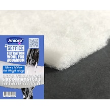 Akvaryum 100gr Silikonsuz Filtre Elyafı 34cm X 300cm Soffice