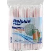 Dolphin Kağıt Sargılı Pipet 19 Cm Pk 100 Ad.