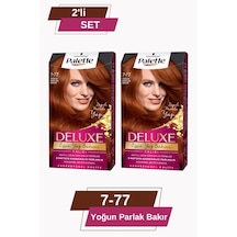 Palette Deluxe 7 - 77 Yoğun Parlak Bakır X 2 Adet Saç Boyası