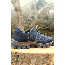 Erkek Outdoor Trekking Ayakkabı Siyah Renk Çok Renkli
