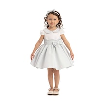 Xo Kids Kız Çocuk Elbise 6-24 Ay 35305 Mavi