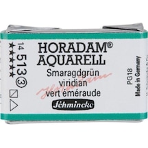 Schmincke : Horadam Aquarell Artist Sulu Boya : Tam Tablet : Seri 3 513 Viridian