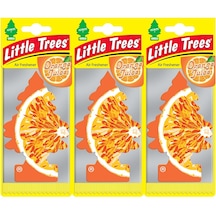 Little Trees Oto Kokusu 3'Lü Portakal