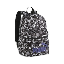 Puma Phase AOP Backpack Unisex  Siyah Sırt Çantası