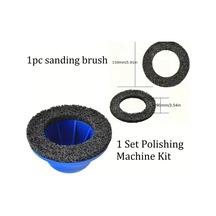 Gateesat 1 Adet Zımpara Fırçası Jant Disk Cila Parlatma Pas Temizleme Seti Araç Bakım Aracı