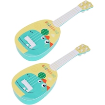 Aromee 2 Adet Gitar Bebek Müzikli Oyuncak Müzikal Çocuk Ukulelele