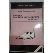 Maliyet Muhasebesi Çözümlü Problemleri 1990 Yılı Basım