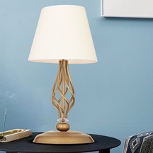 Lupin Beyaz Şapkalı Eskitme Abajur Diğer