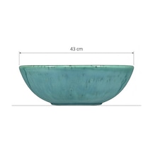 Artvit El Yapımı Tezgah Üstü Lavabo - L1000000 Yeşil