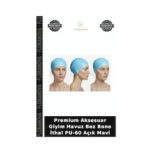 Premium Aksesuar Giyim Havuz Bez Bone İthal Pu-60 Açık Mavi