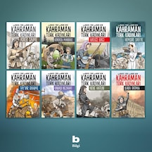 Kahraman Türk Kadınları Serisi 8 Kitaplık Set