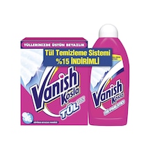 Vanish Kosla Toz Tül Temizleyici+parlatıcı 450g Tüller İçin Etkili Temizlik 2'li Ekonomik Paket Tarı