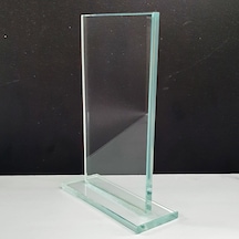 Decorita Plaket | Kristal Cam Plaket|Şekil-1|Baskısız|10'lu Takım
