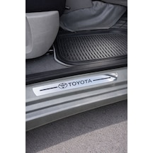 Toyota Krom Plastik 4 Parça Kapı Parlak Eşik Seti