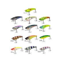 Mirror Vib 9gr / 4.5cm Vibrasyon Jig Yem Pink Point Glow