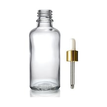 30ml Şeffaf Cam Damlalıklı, 24 Adet, Sarı Kapak Beyaz Emzik, Ecza Şişesi, Damlalıklı Şişe, Propolis Şişesi, Damlatmalı Şişe, Saç Serum Şişesi, Ecza Şişesi