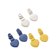 Novahub Beyaz 2 Adet Fırın Eldiveni İsıya Dayanıklı Silikon Eldiven Kaymaz Mini Fırın Eldiven Sıcaklığa Dayanıklı Önlük & Eldiven 56905916 Beyaz