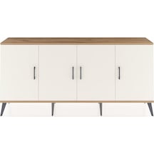 Arges Konsol 3 Raflı 4 Kapaklı 176x30x83 Çam-aytaşı/çam Aytaşı/çam