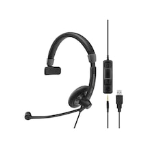 EPOS Sennheiser SC 45 USB MS Mono Kulak Üstü Ofis Kulaklığı