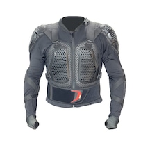 Forte Gt Body Armor Motosiklet Vücut Koruma Zırhı Full Koruma Siyah