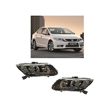 Honda Cıvıc Fb7 Sağ-sol Far Lambası Xenonlu Motorlu 2012-2015