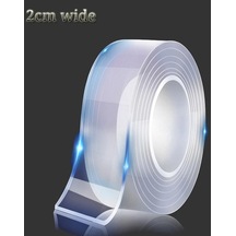 Mutfak, Banyo, Mutfak İçin Çift Taraflı Bant, Yeniden Kullanılabilir 2cm 300cm