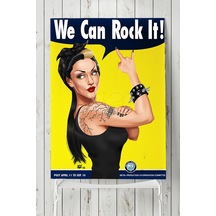 We Can Rock It Eğlenceli Mizahi Poster