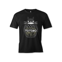 Totoro Siyah Erkek Tshirt