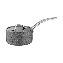 Brioni Stone-age 16 Cm Çizilmez Yanmaz Yapışmaz Indüksiyonlu Kapaklı Sos Tenceresi Gri Brioni Stone-age 16 Cm Çizilmez Yanmaz Yapışmaz Indüksiyonlu Kapaklı Sos Tenceresi Gri