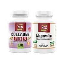 180 Tablet Collagen 1000 Mg Tip 1-2-3 Glutatyon Magnesium 180 Tablet