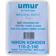 UMUR EKG KAĞIDI NİHON KOHDEN 110-2-140 - 3 ADET