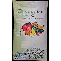 Damlama Gübresi NPK Drt. Nutriflex C 17.7.21 + 3MgO + Te Gübre 25 Kg