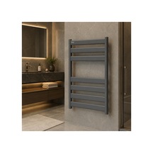 Alüminyum Mat Gri 50x70 Petsa Slim Havlupan