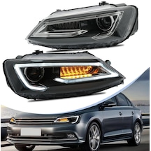 Vw Jetta 2015-2016-2017-2018 Mk6 Audi Dizayn Ledli Ön Far