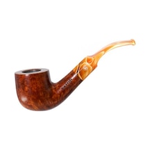 Şahin Outdoor 5 Yıldız 9mm. Filtreli Akrilik Saplı Pipo 262251