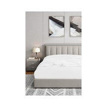 200x200 Lastikli Fitted Penye Çarşaf, Beyaz Diğer