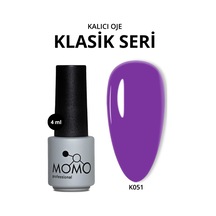 Momo Professional Kalıcı Oje K051 Mor 4 Ml