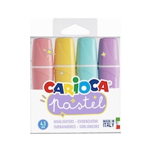 Carioca Fosforlu Kalem Pastel 4 Lü 43167 Çok Renkli